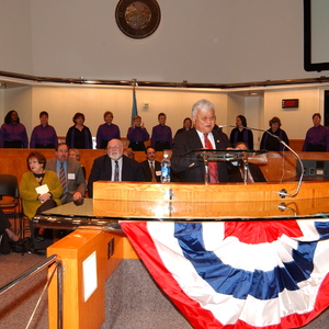 Mike Honda with Group