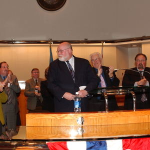 Group Applauding Beall